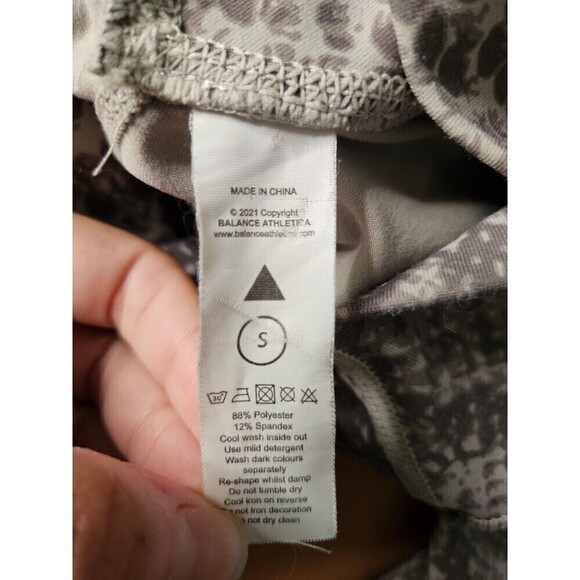 Balance Athletica Grey Snakeskin Leggings - Picture 8 of 10